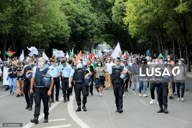 Chega: Manifestação em Lisboa