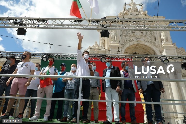 Chega: Manifestação em Lisboa
