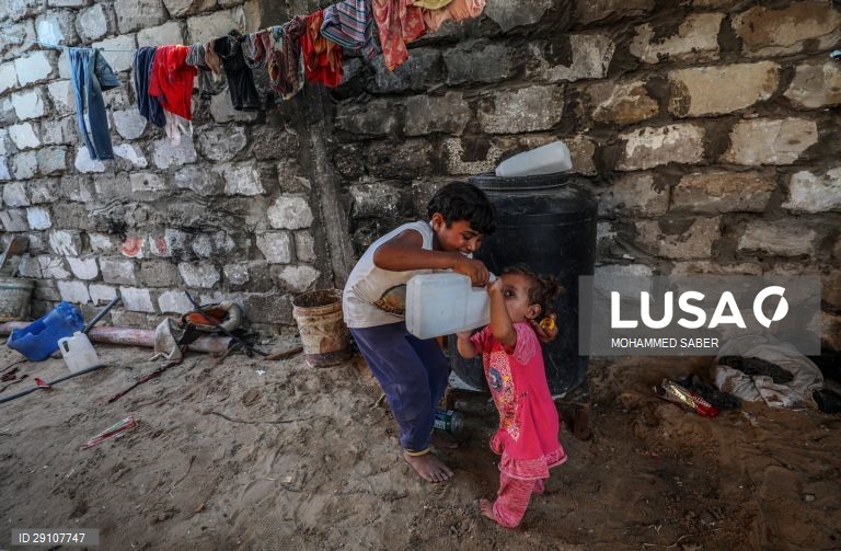 Pobreza em Gaza