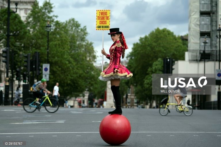 Campanha para a reabertura dos circos no Reino Unido