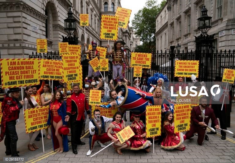 Campanha para a reabertura dos circos no Reino Unido