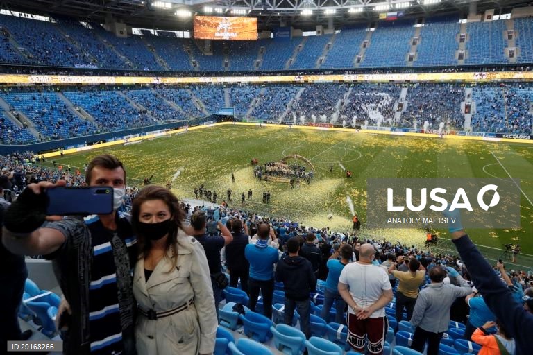 Zenit sagra-se campeão de futebol da Rússia