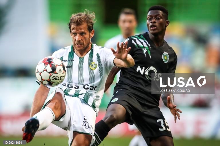 O Sporting empatou hoje com o Vitória de Setúbal por 0-0