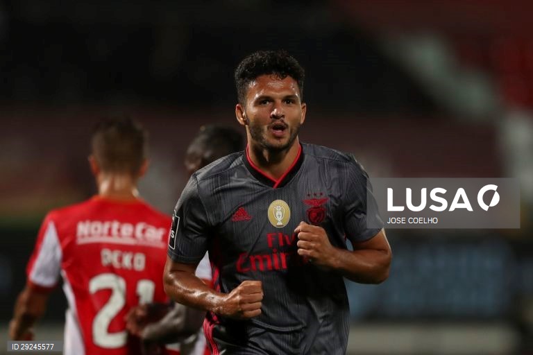 O Benfica venceu hoje o Desportivo das Aves por 4-0
