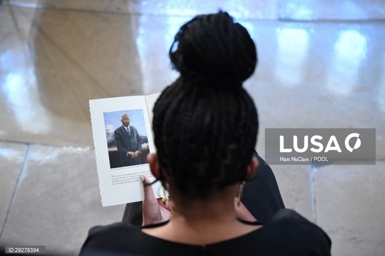 EUA: Funeral de John Lewis, histórico ativista dos direitos humanos, em Washington