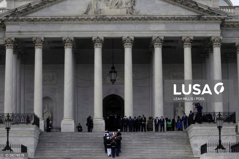 EUA: Funeral de John Lewis, histórico ativista dos direitos humanos, em Washington