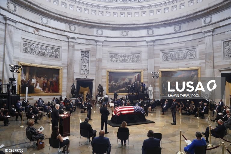 EUA: Funeral de John Lewis, histórico ativista dos direitos humanos, em Washington