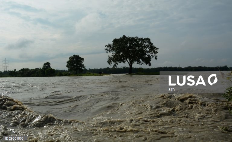 Índia: Inundações em Assam
