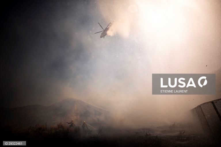 Incêndio em Santa Clarita, Califórnia