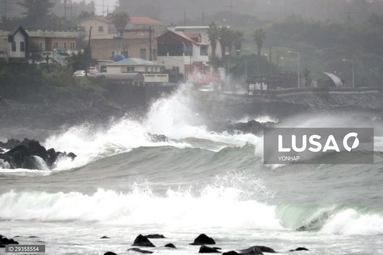 Mau tempo na Coreia do Sul