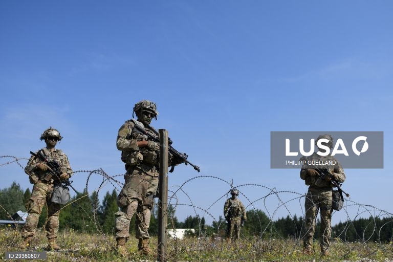 Exercício militar multinacional Saber Junction 20