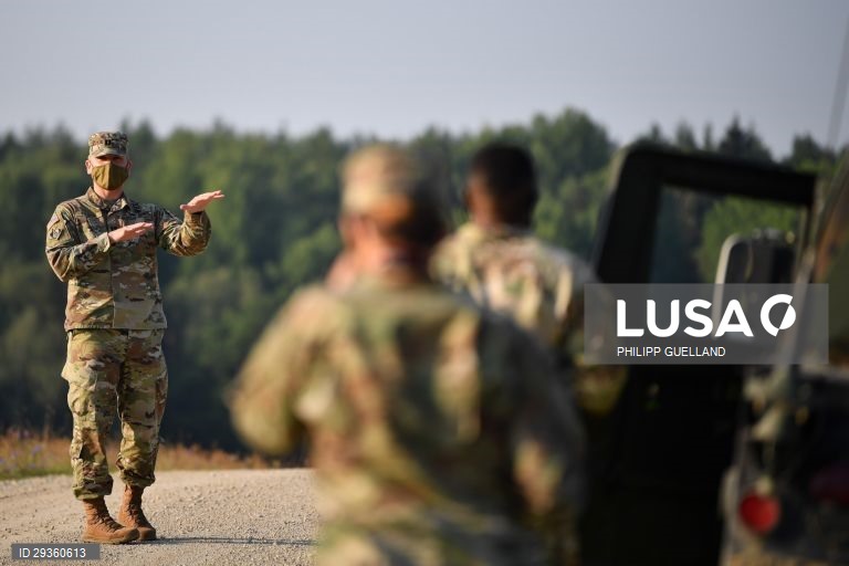 Exercício militar multinacional Saber Junction 20