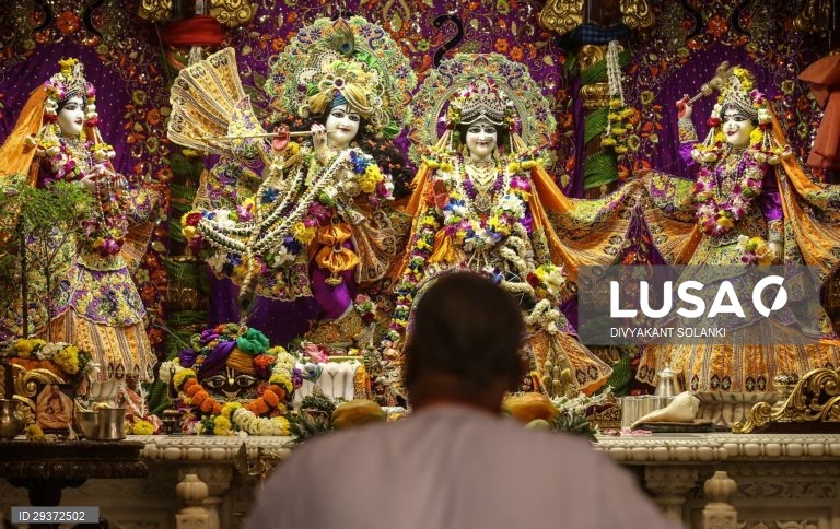 Índia: Celebrações do aniversário de Krishna