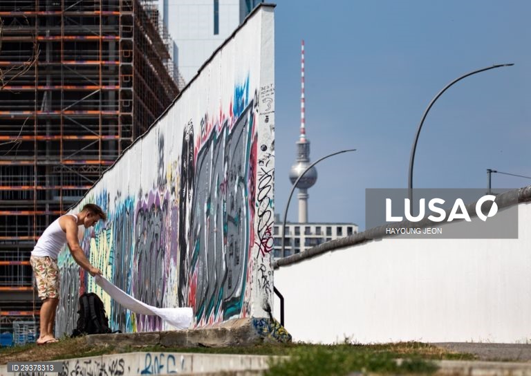 59º aniversário da construção do Muro de Berlim