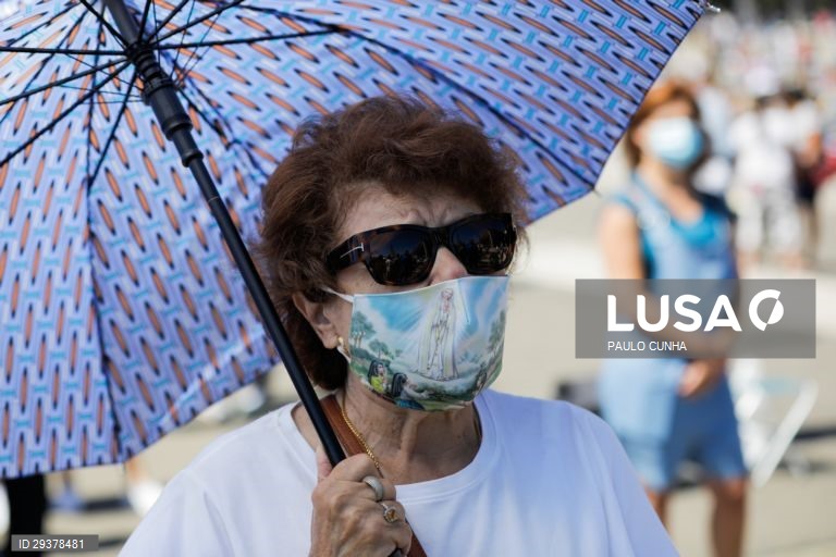 Peregrinação de 13 de agosto no Santuário de Fátima