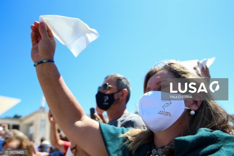 Peregrinação de 13 de agosto no Santuário de Fátima