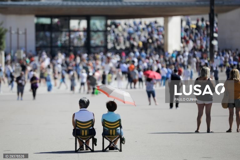 Peregrinação de 13 de agosto no Santuário de Fátima