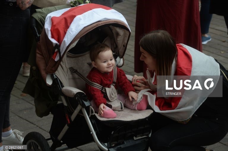 Bielorrússia: Manifestação anti-governamental em Minsk