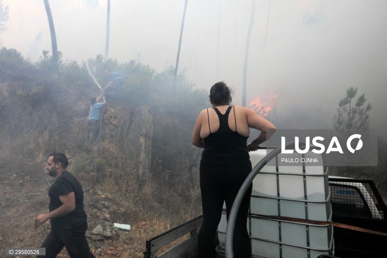 Incêndio em Oleiros