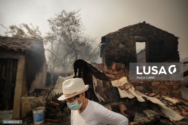 Incêndio em Oleiros