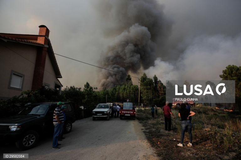 Incêndio em Oleiros