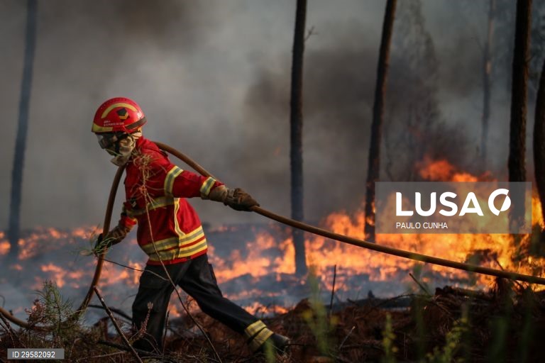 Incêndio em Oleiros