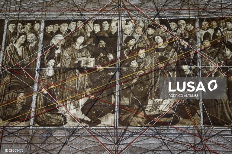 Reportagem sobre restauro de peças do Almada Negreiros, no Instituto José de Figueiredo, em Lisboa, 17 de setembro de 2020. (ACOMPANHA TEXTO DE 19 DE SETEMBRO QUE 2020). RODRIGO ANTUNES/LUSA