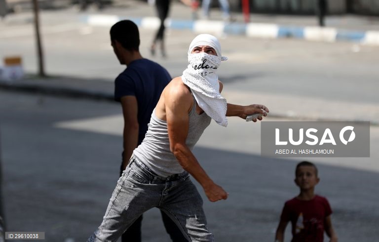 Protestos contra os colonatos em Hebron