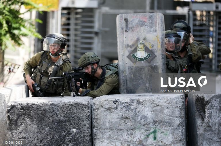 Protestos contra os colonatos em Hebron