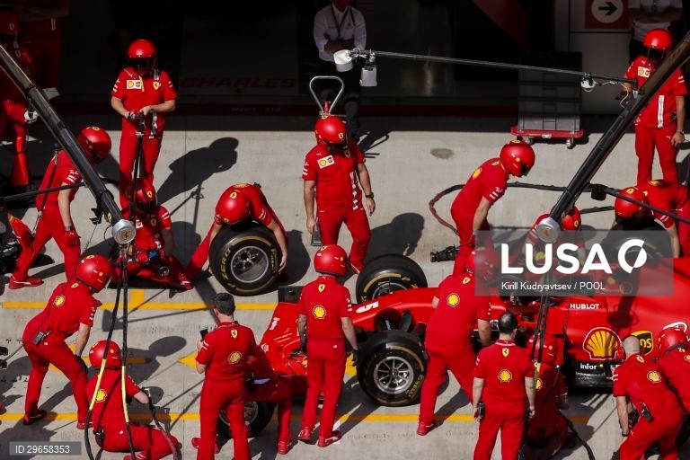 Sessão de treinos do Grande Prémio de Fórmula 1 da Rússia