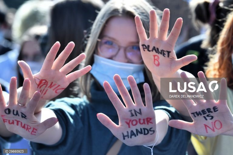 Manifestação Climática Global na Polónia