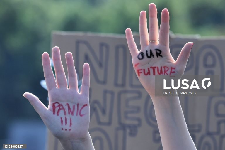 Manifestação Climática Global na Polónia