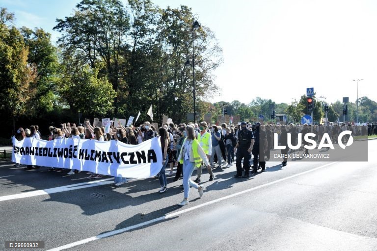 Manifestação Climática Global na Polónia