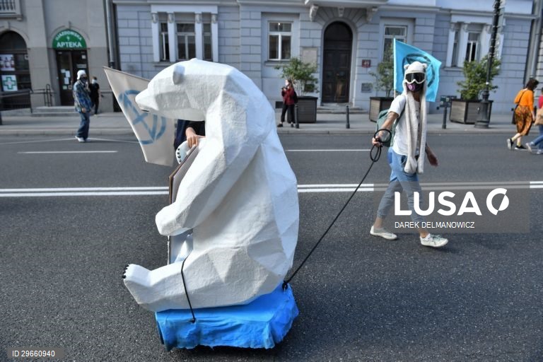 Manifestação Climática Global na Polónia