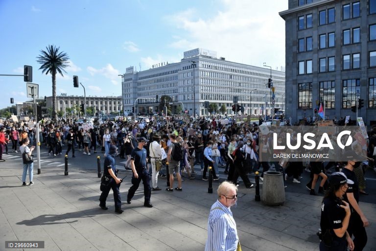 Manifestação Climática Global na Polónia