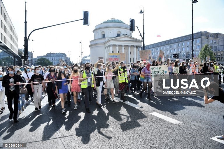 Manifestação Climática Global na Polónia