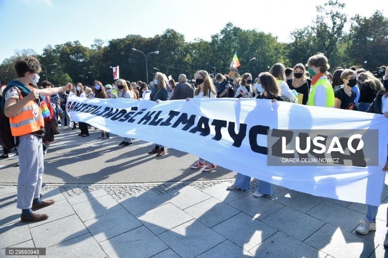 Manifestação Climática Global na Polónia