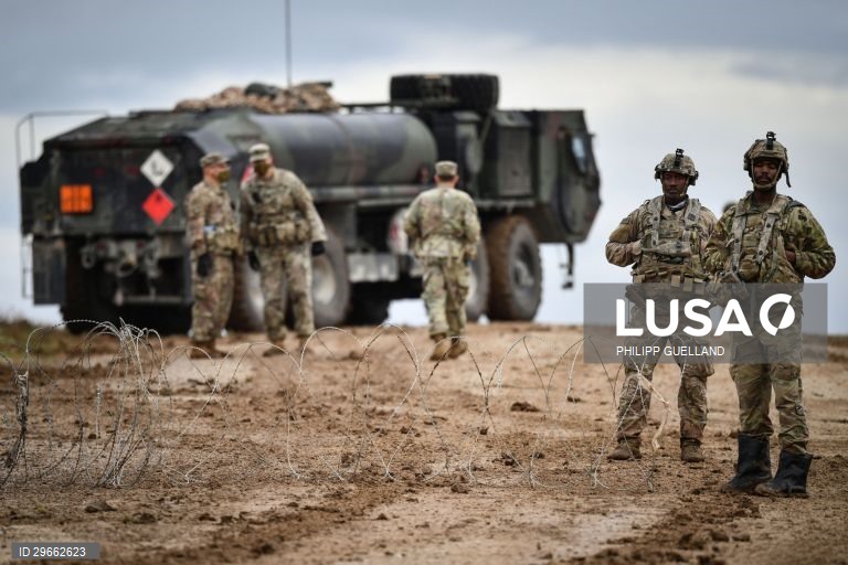 Exercício militar na Alemanha