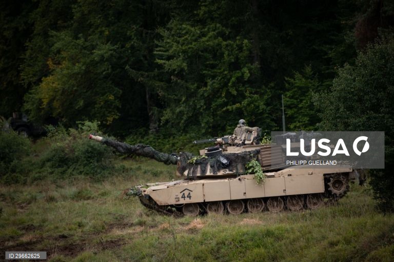 Exercício militar na Alemanha