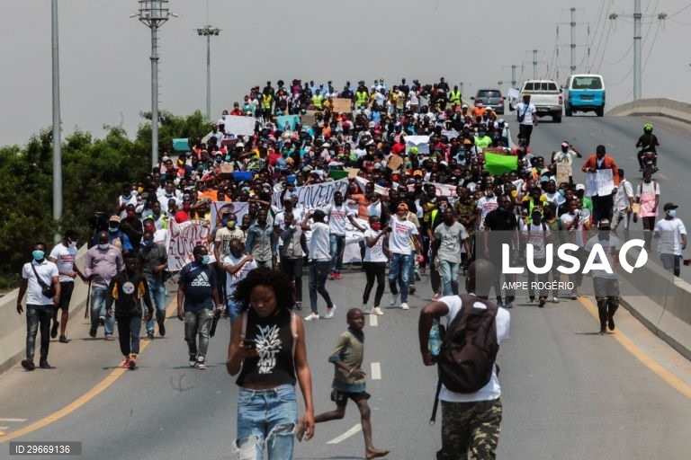 Angola: Marcha Nacional contra o Desemprego