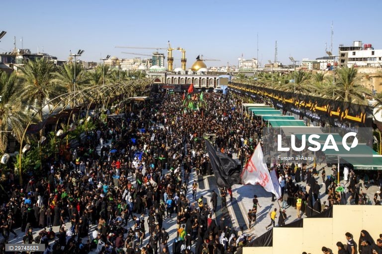 Iraque: Peregrinação xiita a Karbala