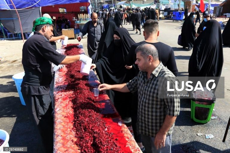 Iraque: Peregrinação xiita a Karbala
