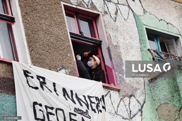 Alemanha: Despejo do "Liebig 34" em Berlim