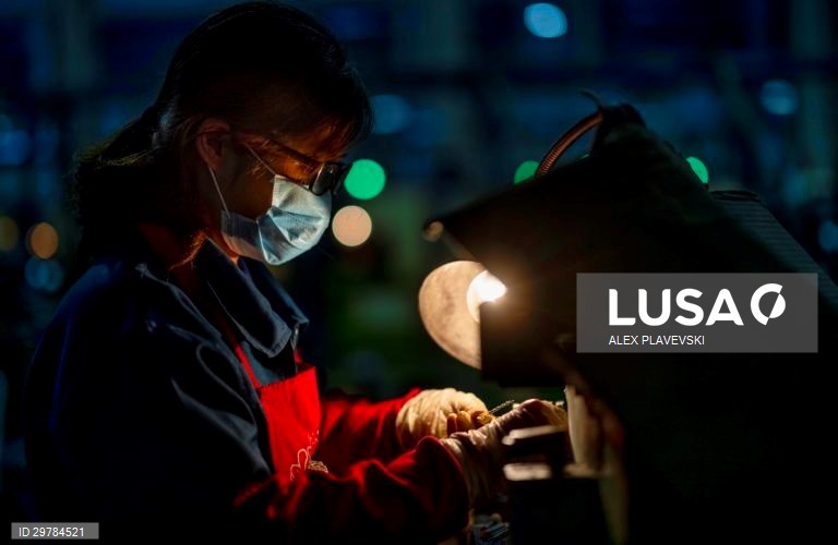 China: Fábrica de aço de Tiangong