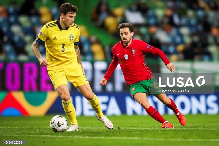 Liga das Nações: Portugal vs Suécia