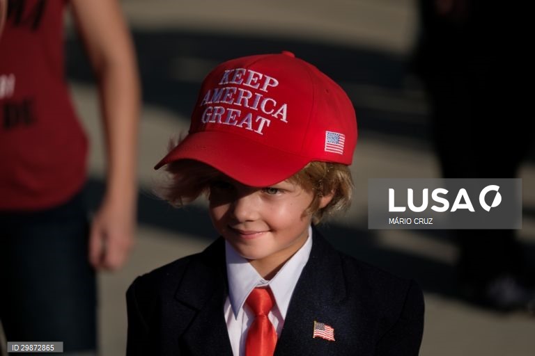 EUA/Eleições: Campanha eleitoral do candidato republicano Donald Trump