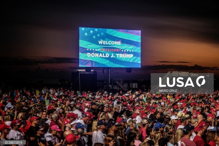 EUA/Eleições: Campanha eleitoral do candidato republicano Donald Trump