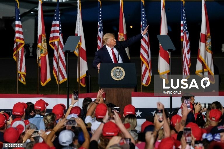 EUA/Eleições: Campanha eleitoral do candidato republicano Donald Trump