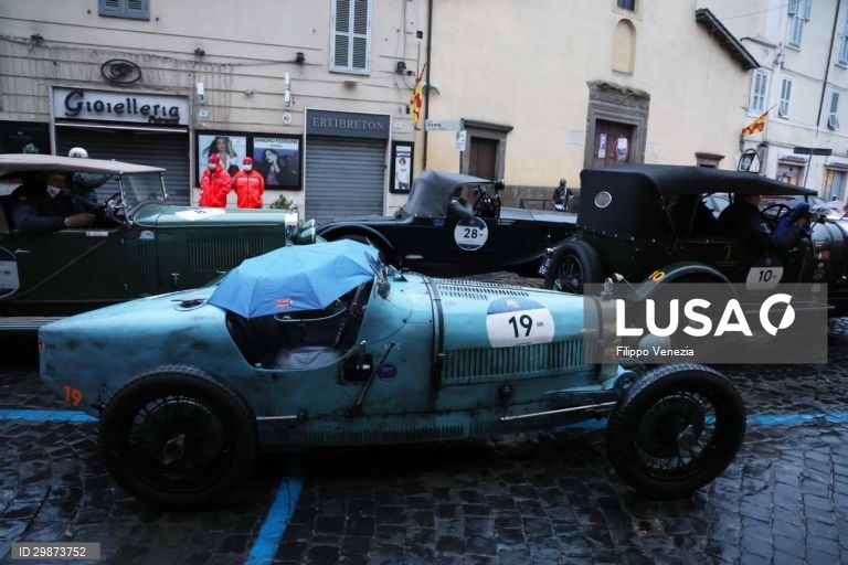 Mille Miglia vintage car rally