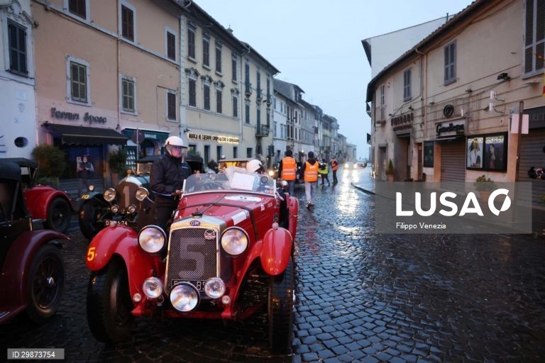 Mille Miglia vintage car rally